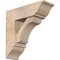 Ekena Millwork Legacy Traditional Smooth Bracket w/ Offset Brace, Douglas Fir, 7 1/2"W x 22"D x 22"H BKT0806X22X22LEC01SDF - alternate 1